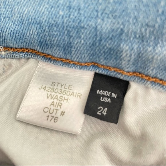 Veronica Beard High Rise Kick Flare Crop Jeans - Picture 11 of 12